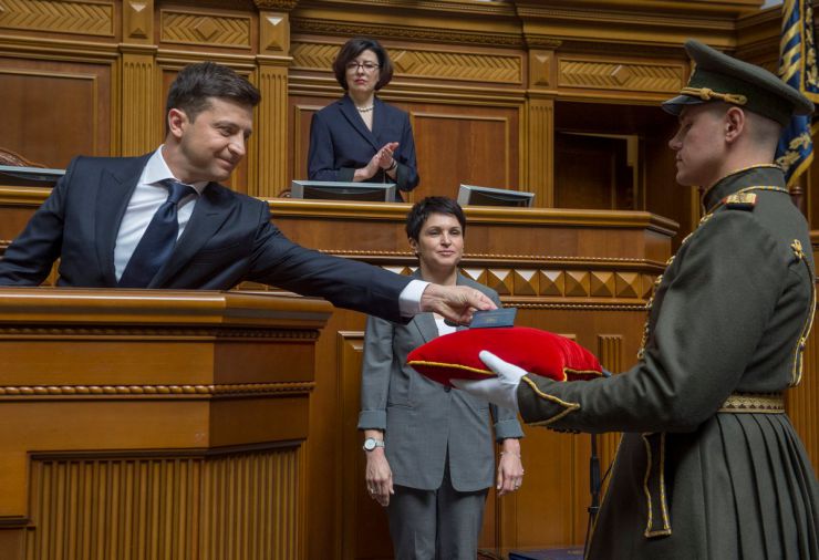 20 травня 2019 відбулося урочисте засідання Верховної Ради України, присвячене складенню присяги Українському народові новообраним Президентом України Зеленським В.О.